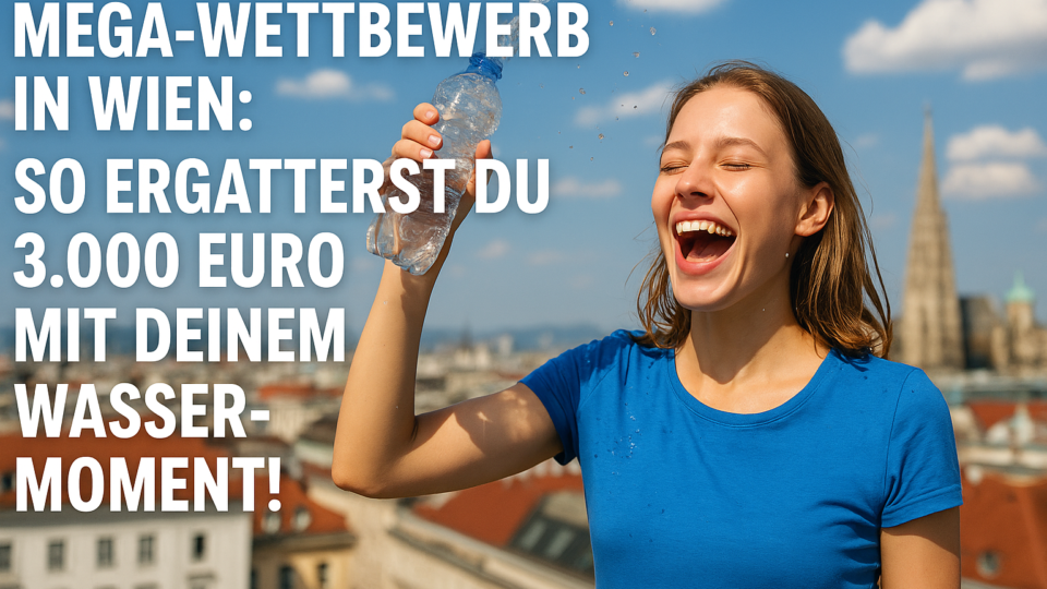 Titelbild zu „Mega-Wettbewerb in Wien: So ergatterst du 3.000 Euro mit deinem Wasser-Moment!“