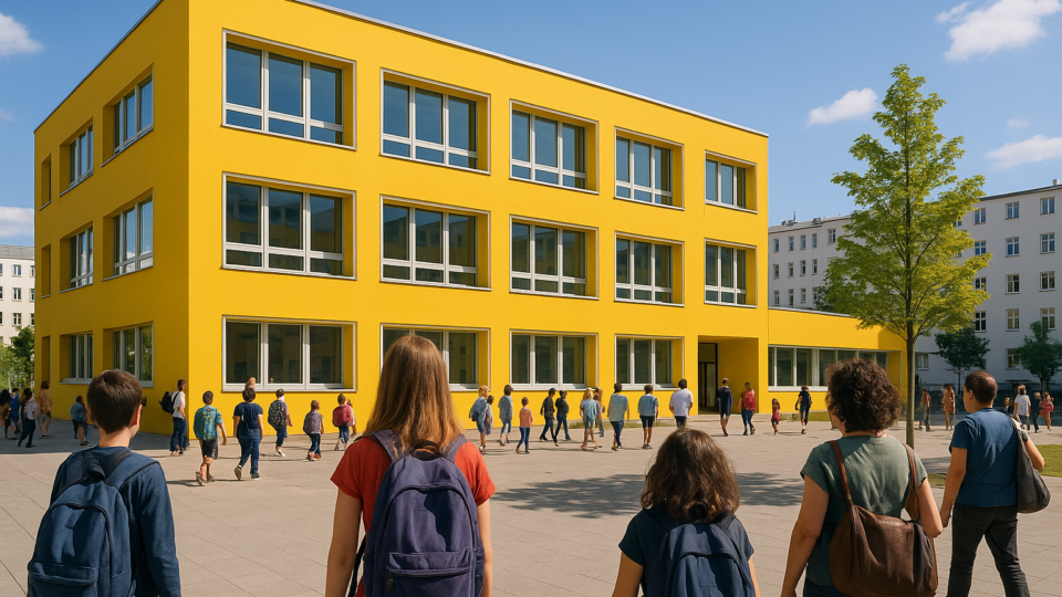 Titelbild zu „Revolution im Bildungssystem: Wiens Neues Schulprojekt in Favoriten sorgt für Aufregung!“