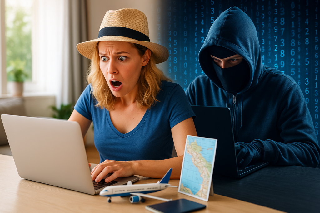 Titelbild zu „Cyber-Schock: So gefährden Hacker Ihre nächste Traumreise!“