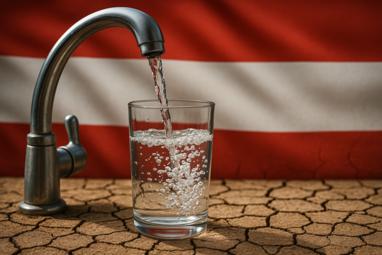 Titelbild zu „Wasser-Krise in Österreich: Wird unser Trinkwasser bald rationiert?“