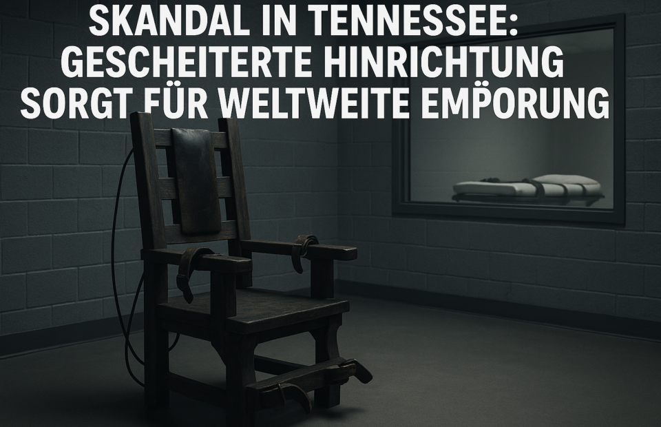 Titelbild zu „Skandal in Tennessee: Gescheiterte Hinrichtung sorgt für weltweite Empörung!“